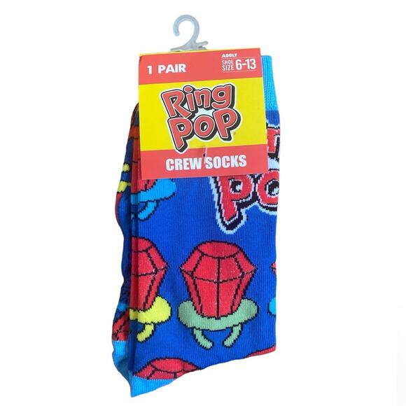 Ring Pop unisex novelty, cew Socks - Picture 1 of 5